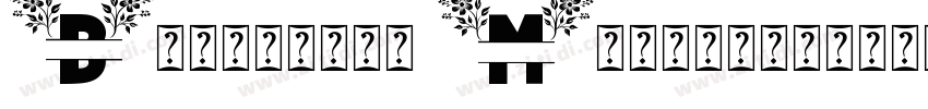 Beautiful Monogram字体转换 Beautiful Monogram字体转换